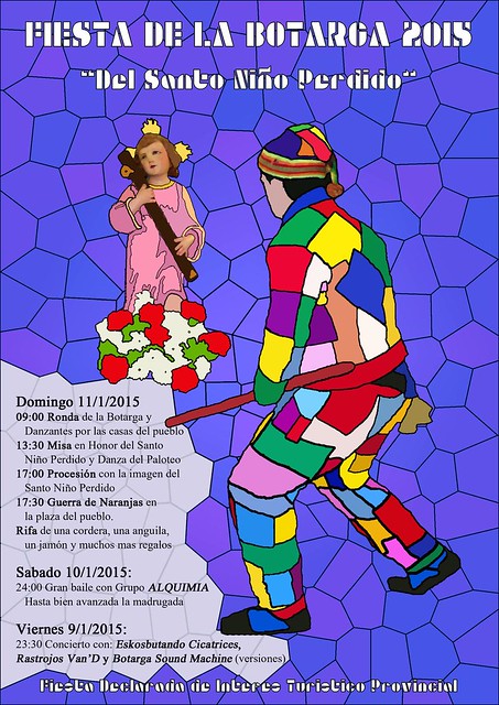 Fiestas de Santo Niño Perdido y la Botarga 2015 Valdenuño Fernández